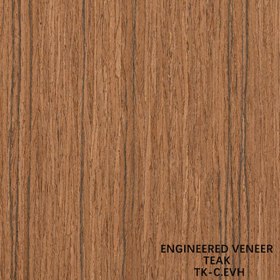 Fancy Rekomposisi kayu jati veneer Panjang 2200mm Disesuaikan untuk interior mobil Yacat