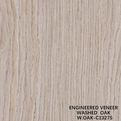 Furnir Kayu Oak buatan manusia 0.15-0.55 mm Ketebalan Disesuaikan Untuk Hotel Dan Dekorasi Rumah Cina Membuat