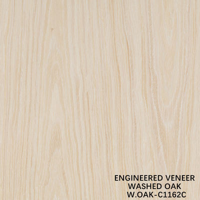 Furnir Kayu Oak buatan manusia 0.15-0.55 mm Ketebalan Disesuaikan Untuk Hotel Dan Dekorasi Rumah Cina Membuat