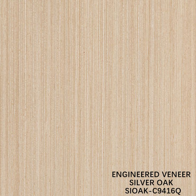Fancy remasup kayu veneer of silver pear slice cut teknik untuk lebar butir lurus 1280mm splicing untuk kulit pintu