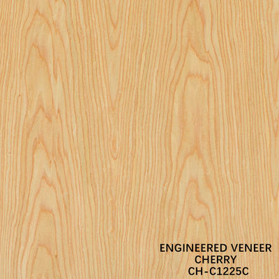 Ev Wood Veneer Of Fancy Crown Grain American Cherry 2850mm Panjang Untuk Pintu Interior China Manufacturer