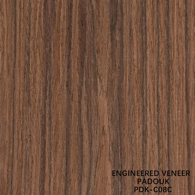 Fancy Engineered Wood Veneer Of Quandong Ketebalan 0,18-0,6mm Untuk Dekorasi Hotel Dapat Disesuaikan