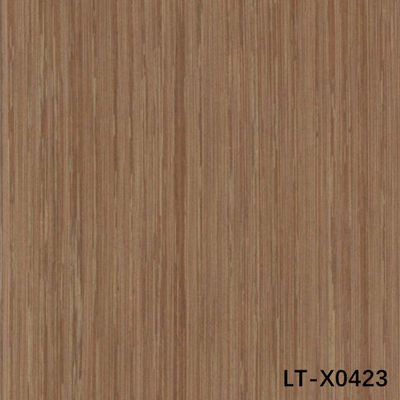 High-End Engineered Wood Veneer LATI LT-X0423 Brown Langsung 0.15-0.55mm untuk Dekorasi Indoor Fancy Panel