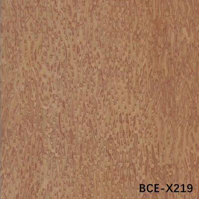 High End Engineered Wood Veneer Brown Cat's Eye X219 Warna Gelap Ukuran Standar Untuk Instrumen Musik
