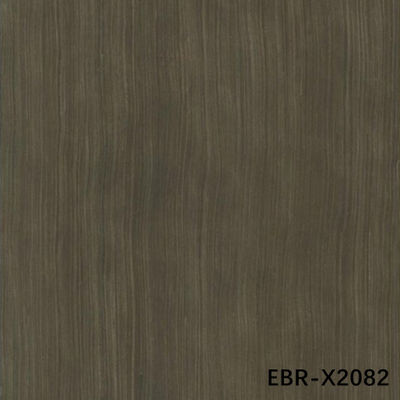 Recon Wood Veneer Ebony Root EBR-X2082 Ukuran yang diperpanjang 2800-3100mm Untuk kulit pintu kayu