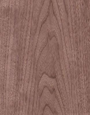 Amerika Black Walnut Natural Wood Veneer Straight Sliced for Fancy Panel Furniture and Flooring dalam ketebalan 0,18-0,55mm