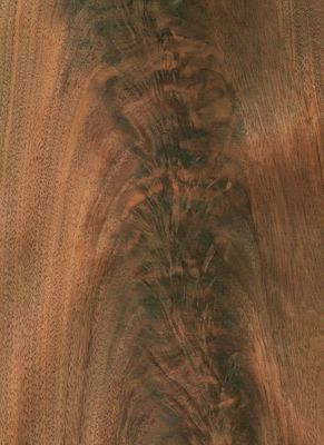 Amerika Black Walnut Natural Wood Veneer Straight Sliced for Fancy Panel Furniture and Flooring dalam ketebalan 0,18-0,55mm