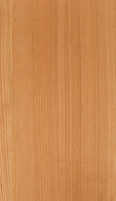 Natural American Cherry Wood Veneer Sheet Slice Flat Cut 2200-3200mm Ukuran Normal Untuk Dekorasi Furnitur