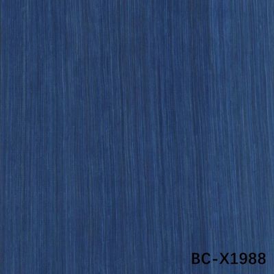 Teknik kayu veneer berwarna biru kisi tekstur modern desain pintu kayu 3100mm dapat membuat salinan dari sampel Anda