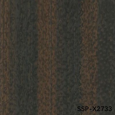 Simulasi Kayu Veneer Sapele Pommele 0.45mm Ketebalan Untuk Alat Musik Mobil Interior X0933/X4233/X2733/X6833/X2543/X4543/X4643