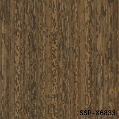 Simulasi Kayu Veneer Sapele Pommele 0.45mm Ketebalan Untuk Alat Musik Mobil Interior X0933/X4233/X2733/X6833/X2543/X4543/X4643