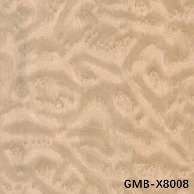 Rekonstitusi veneer kayu 2500 * 640mm Potongan potongan kayu Burl Untuk pintu interior dapat menyalin sampel pelanggan X2043/X2082/X2833/X8008/X3388