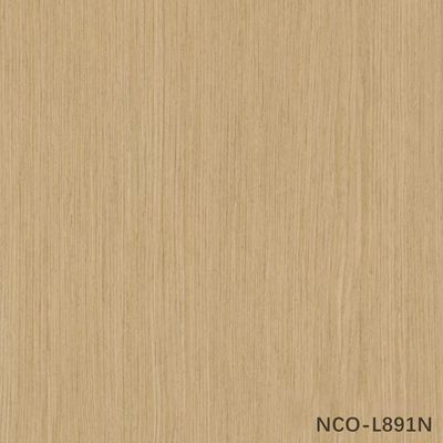 Desain Baru Lembar Veneer Kayu Oak Cina Rancang NCO-L891N/L268N 0.3mm Fleeced Back Untuk Wajah Kabinet
