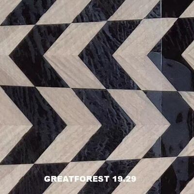 Veneer Kayu Parket Artistik Buatan Tangan Gaya Minimalis Modern Kustomisasi Artistik Untuk Interior Mobil