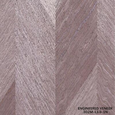 3D veneer kayu untuk furnitur & dinding interior - Penyedia veneer khusus 3DZM-L3.0-1N