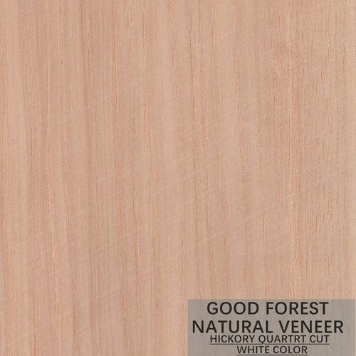 Veneer Kayu Hickory Alami Warna Ganda Kabinet Veneer Kayu Populer FSC