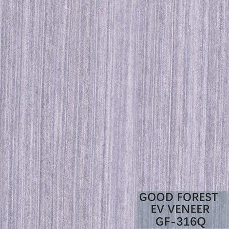 Direkayasa Veneer Kayu Silver Pear Warna Biru Quarter Dipotong Untuk Kayu Lapis Mewah