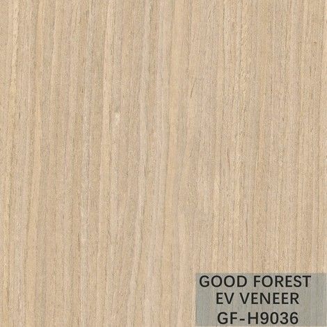 Veneer Kayu Direkayasa EV Veneer Oak Lurus Grain Warna Alami