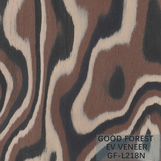 Direkayasa Veneer Kayu Akar Pohon Veneer Kayu Alami/Warna Dicelup