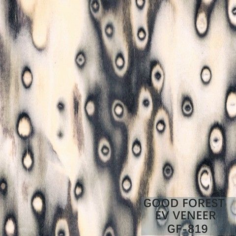 Direkayasa Veneer Kayu Pohon Burl Veneer Kayu EV 2500*640 mm Ukuran