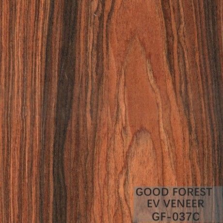 Direkayasa Veneer Kayu Brazil Santos Rose Veneer Kayu Warna Alami