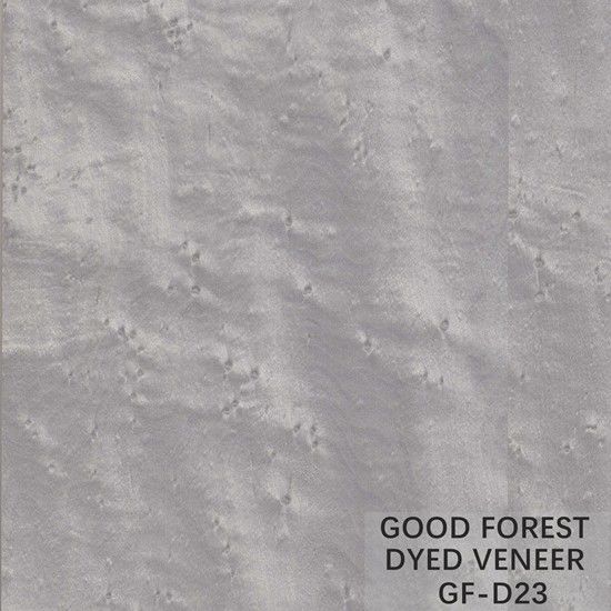 OEM Birds Eye Dyed Wood Veneer Kustomisasi Warna Burl Grain