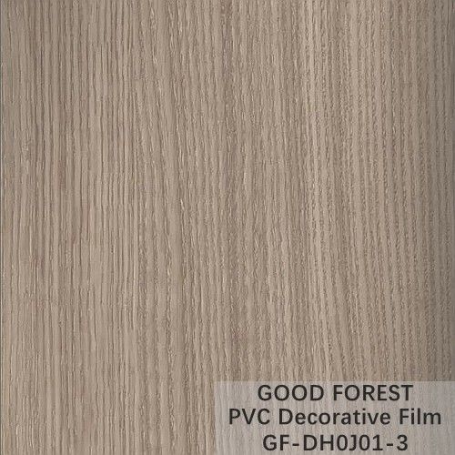 Lalu Lintas Film Dekoratif PVC 0,25 - 0,60mm Tebal Butir Kayu