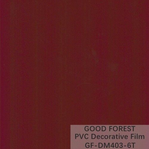 Film Dekoratif PVC ODM Cat Terang Blister Wood Grain Film