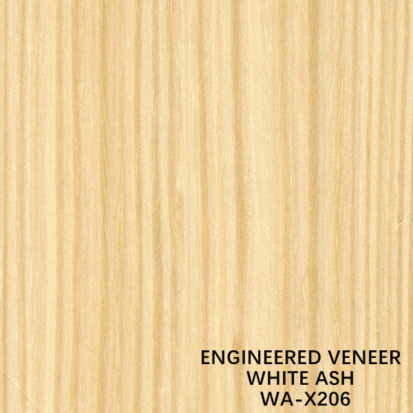 Lembar Veneer Kayu Abu Putih yang Dikomposisi Ulang Wa-X206 Quarter Cut Untuk Kayu Lapis Mewah
