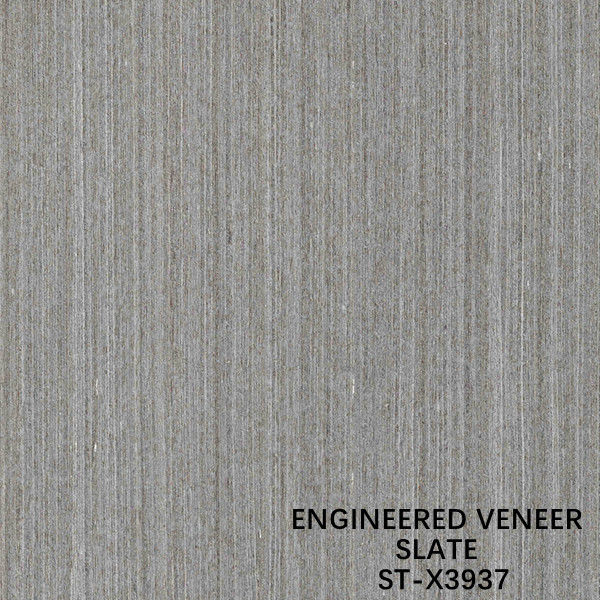 Recon Slate Wood Veneer Walnut X3937 Ukuran Standar Ketebalan 0,15-0,6mm Harga Bagus Untuk Pintu Dan Jendela China Membuat