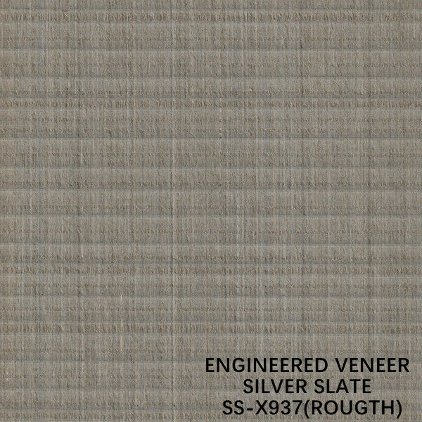 Cabinet Fancy Recomposed Slate Wood Veneer Walnut X937 Special Straight Fineline Rough Grain Dari Produsen China Iso