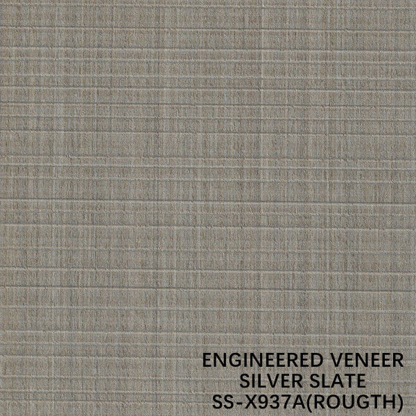 Cabinet Fancy Recomposed Slate Wood Veneer Walnut X937A Fineline Special Rough Grain Dari Produsen China Iso