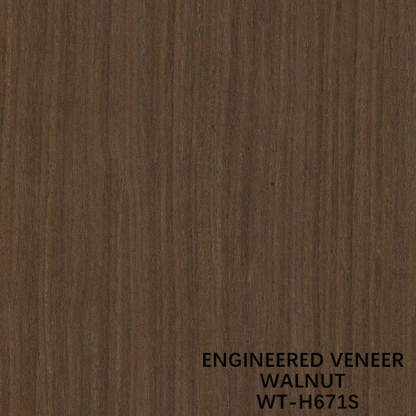 Veneer Kayu Kenari Hitam Dibentuk Kembali H671s Slice Cut Technics Vertical Grain Harga Bagus Dari Pabrik China Untuk Pintu