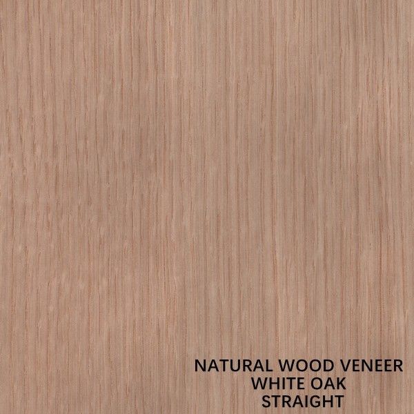 American Natural Oak Wood Veneer Quarter Cut / Straight Grain AAA Grade Thickness 0.5-0.55mm Untuk Kabinet Wajah