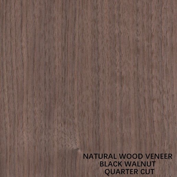 American Natural Walnut Wood Veneer Quarter Memotong Butir Lurus Untuk Pembuatan Furnitur Kelas Tinggi Fsc China Manufacturer