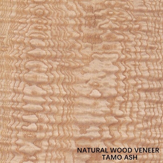 Ketebalan 0.5mm Natural Tamo Ash Veneer Untuk Interior Mobil Dan Alat Musik