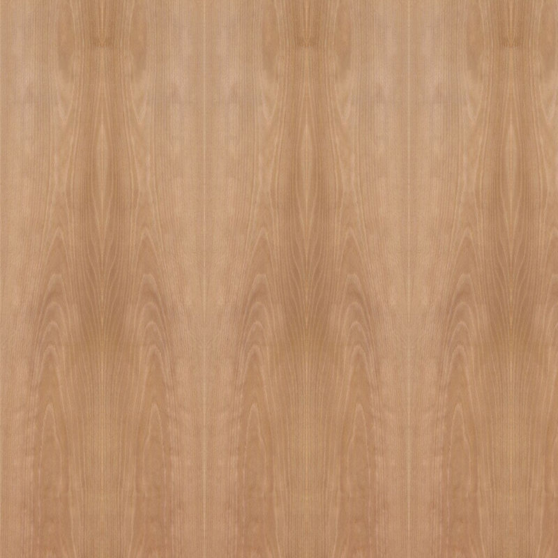Panel Kayu Alami Mewah Mahkota Beech Kukus Ukuran Standar 2440 * 1220mm Untuk Pintu Dan Jendela Harga Bagus China Membuat