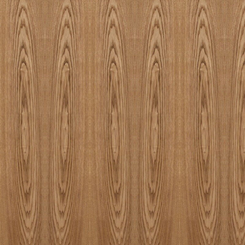 Chinese Ash Crown Cut Natural Wood Veneer Indoor Decorative Board Grade E1 / E0