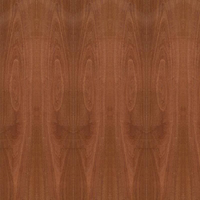 Fancy Plywood Natural Sapele Wood Veneer Crown Grain 5/9/12/15/18/25 / 30mm