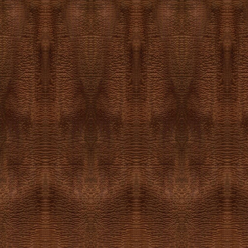 Grade E1 / E0 / P1 / P2 Natural Sapele Pommele Veneer 2745mm Diperpanjang Untuk Hotel