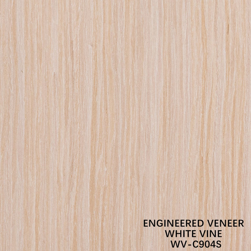 Furnir Kayu Teknikal 904S/905S Furnir Grain Langsung White Vine E0/E1 Kelas 2050-3200mm Untuk Lapisan Mewah