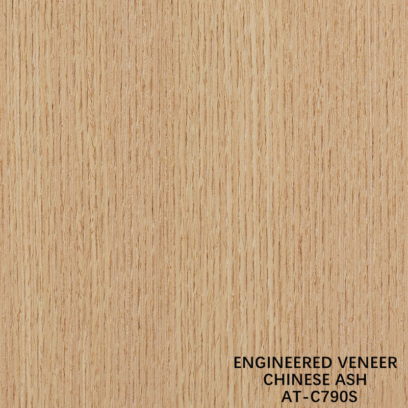 Fancy Wood Veneer Cina Ash buatan manusia ukuran diperpanjang 3100mm dapat disesuaikan untuk dekorasi Cina membuat