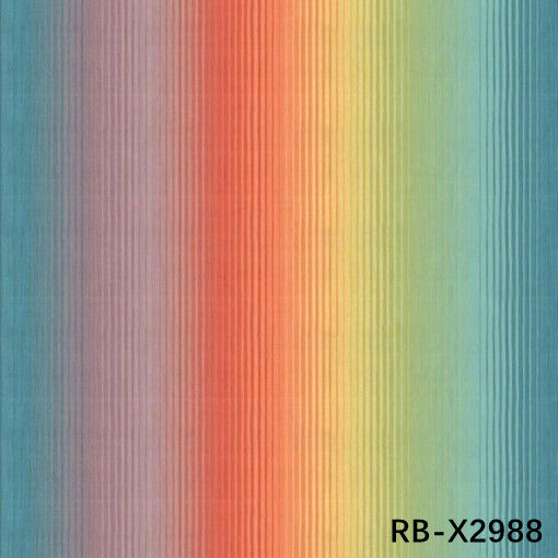 High-End Custom Ev Veneer Rainbow RB-X2988 Chromatic Staight Grain Untuk Ketebalan 0,18-0,6mm Untuk Untuk Hotel