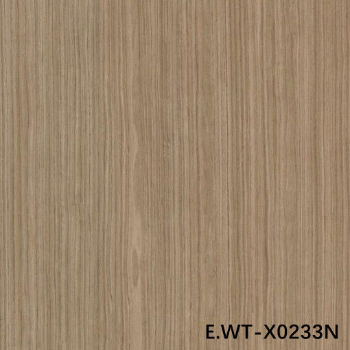 High-End Engineered Wood Veneer Walnut Eropa E.WT-X0233N Separuh lurus Brown 0.3mm untuk Fancy Plywood China OEM
