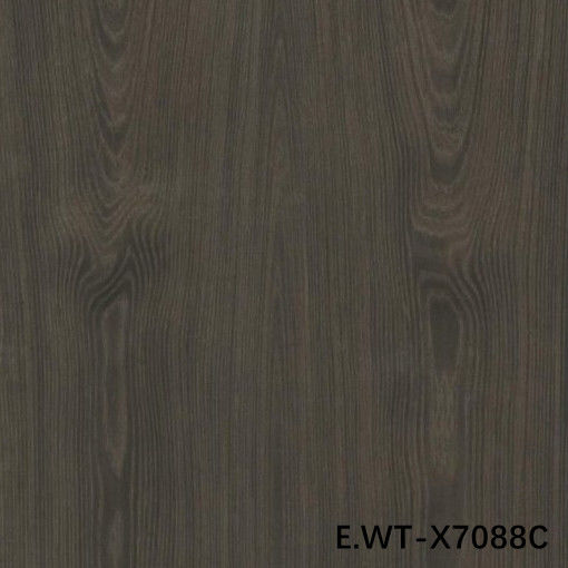 High-End Engineered Wood Veneer European Walnut E.WT-X7088C Crown Cut Tiga Bunga untuk Dekorasi Pintu
