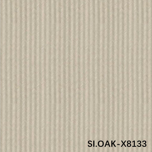 High-End Engineered Wood Veneer Silver Arrow SI.AW-X8133 Warna Cahaya Tiga Dimensi untuk Pintu dan Jendela