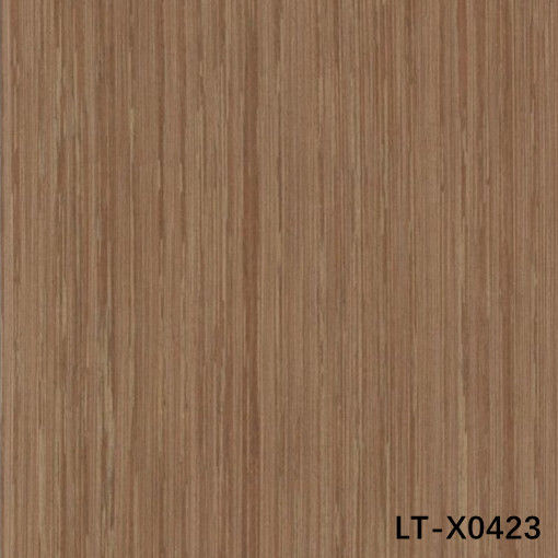 High-End Engineered Wood Veneer LATI LT-X0423 Brown Langsung 0.15-0.55mm untuk Dekorasi Indoor Fancy Panel