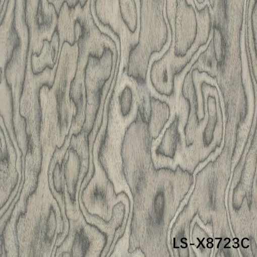 Ketebalan Disesuaikan 0.18-1.0mm Veneer Kayu Rekayasa Untuk Panel Dinding Lanskap X8723C