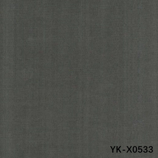 Black Modern Door Engineered Wood Veneer Desain 3100mm Disesuaikan Grey Yikate X0533 High end