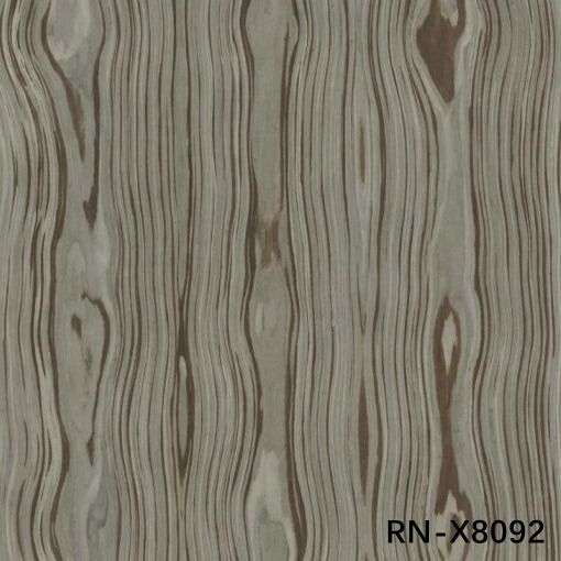 Veneer Kayu Buatan Ketebalan 0.50mm Roman Untuk Tiga Bunga Arah Sama Untuk Muka Kabinet X8092/X4092